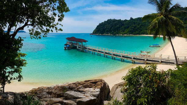 istock Nice beach, Perhentian Island (Malaysia). 1175525144