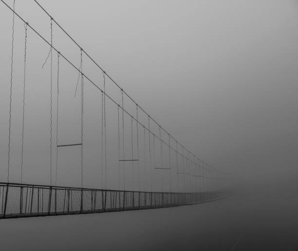 istock Bridge in the Fog 1175525658