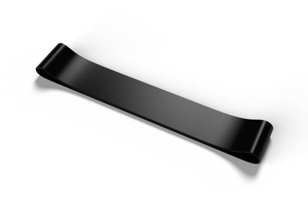istock Fitness Resistance  Exercise Loop Band for Branding. 3d render illustration. 1175526684