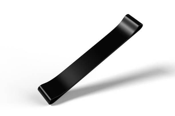 istock Fitness Resistance  Exercise Loop Band for Branding. 3d render illustration. 1175526764