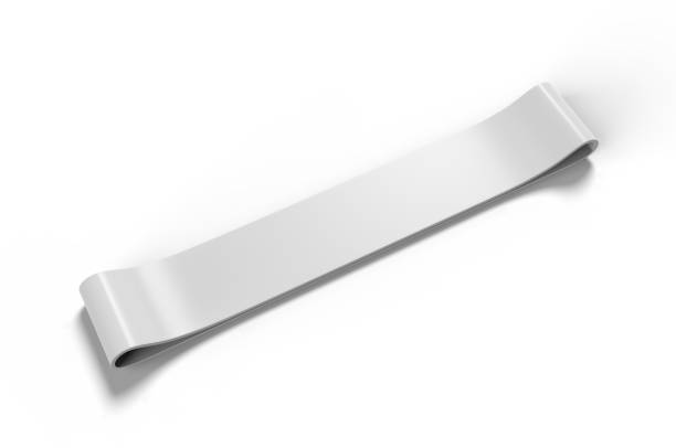 istock Fitness Resistance  Exercise Loop Band for Branding. 3d render illustration. 1175526797