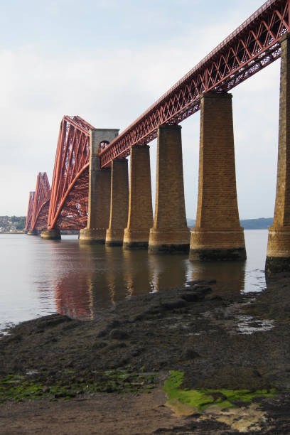 The Forth Bridge in South Queensferry near Edinburgh