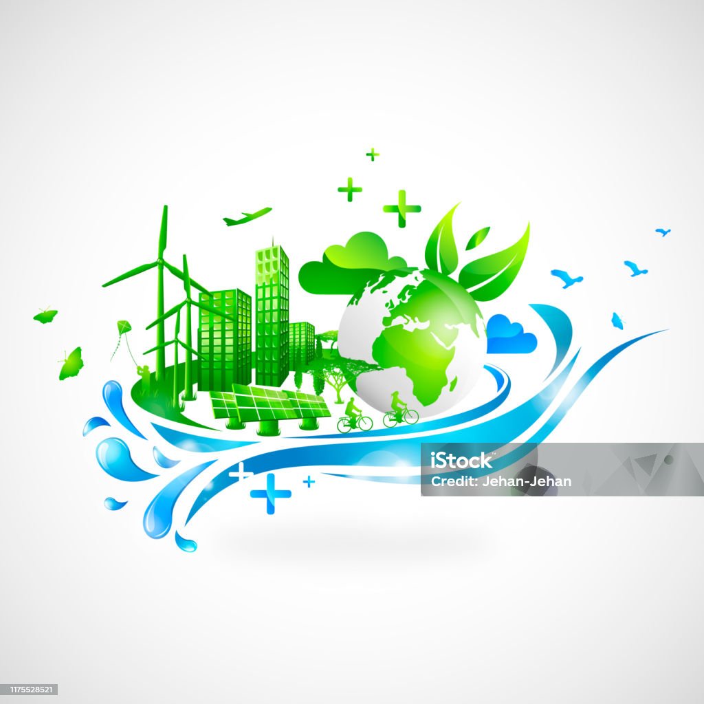 Sustainable Development Vector Stock Illustration - Download Image Now ...