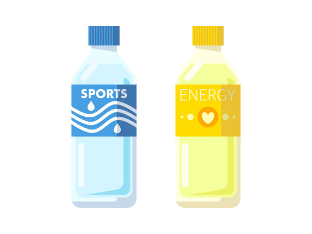 A simple illustration of sports drink This is a simple vector illustration of sports drink. sport drink stock illustrations