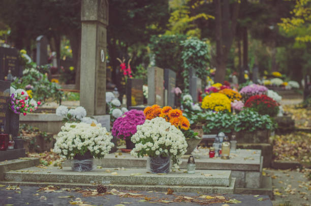 istock All Saints Day in the cemetery 1175532563
