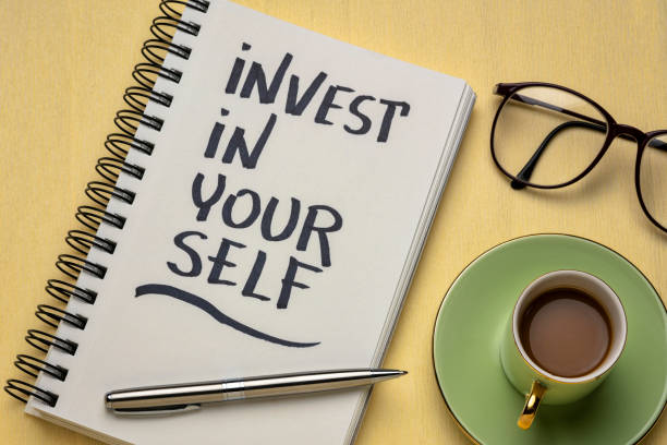 istock Invest in yourself motivational advice 1175533870