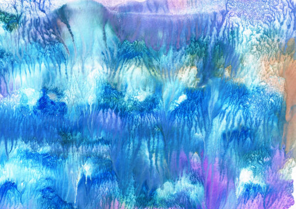 istock Abstract hand-made pattern, multi-colored background, imitation oil painting 1175533969