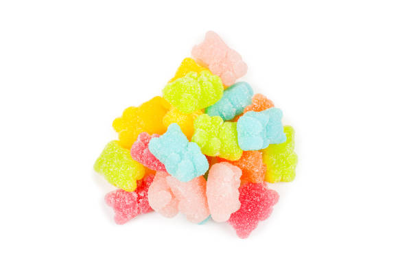 istock Jelly sweats bears isolated on white background. 1175534540