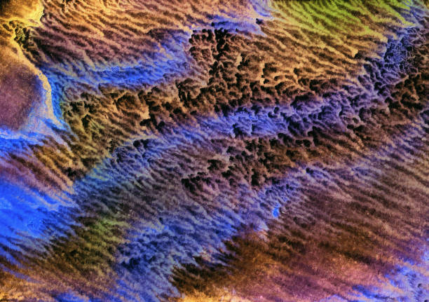 istock Abstract hand-made pattern, multi-colored background, imitation oil painting 1175535888