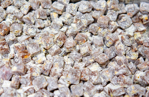 istock fresh Oriental sweets on the counter 1175543869