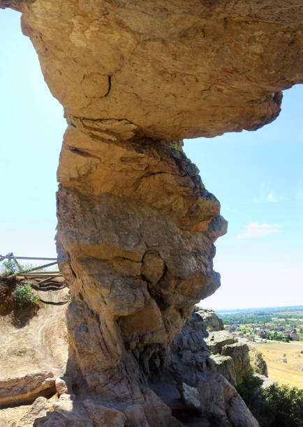 istock Within the arch of the Devil's Backbone Keyhole in Colorado, USA 1175552315