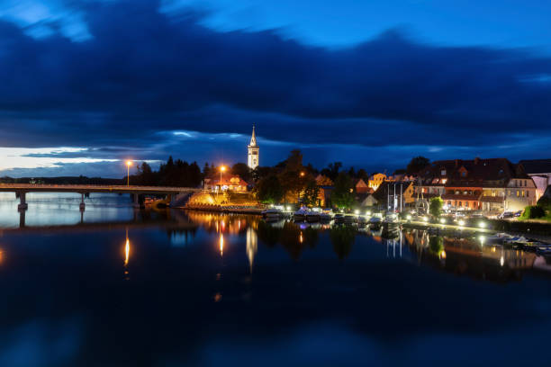 istock Panorama of Mikolajki 1175555728