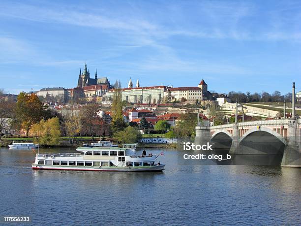 Prague Stock Photo - Download Image Now - Ferry, Prague, Autumn