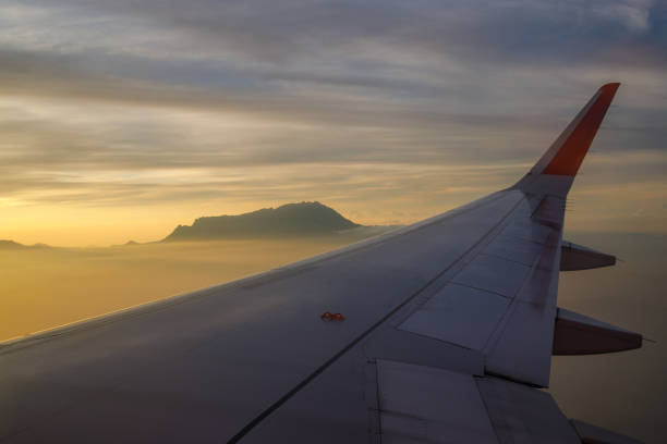 istock View of Mount Kinabalu from Air Plane Window 1175567221