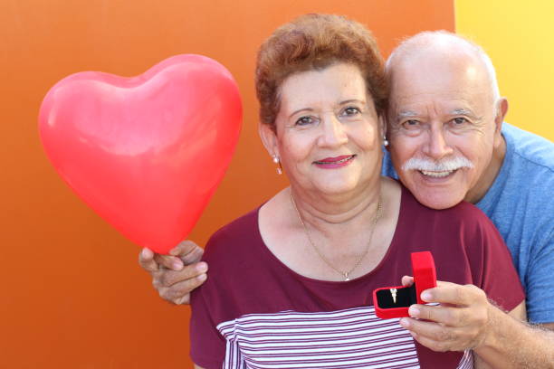 istock Elder Hispanic man popping up the question 1175574044