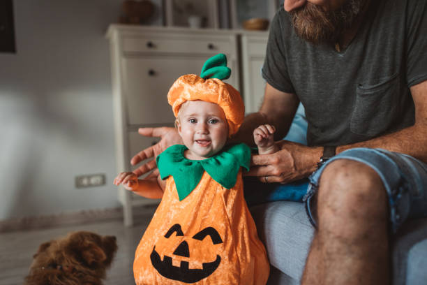 istock Happy family with father 1175579646