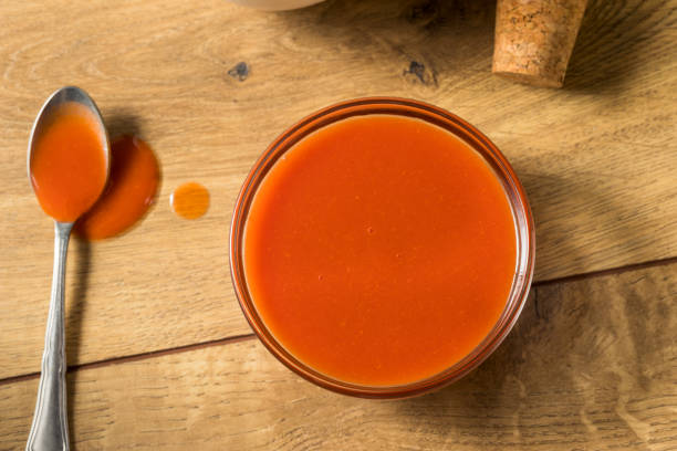 istock Spicy Hot Organic Red Buffalo Sauce 1175580923