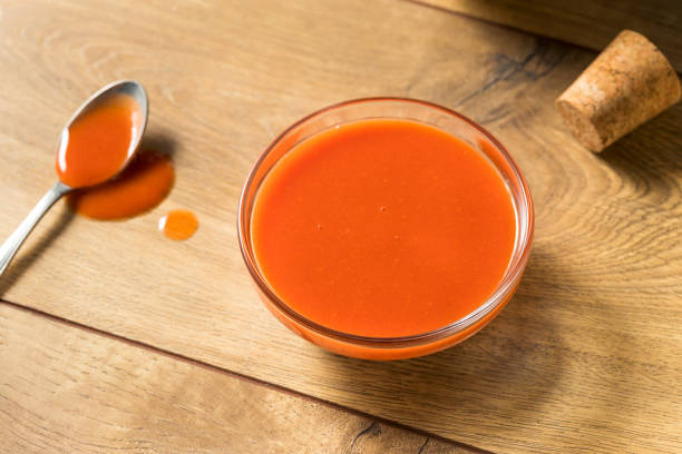 istock Spicy Hot Organic Red Buffalo Sauce 1175581094