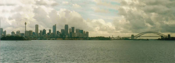 The Skyline Of Sydney Australia In 1999 Stock Photo - Download