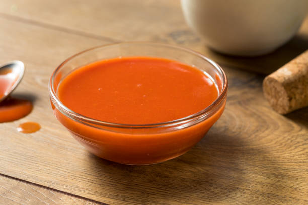 istock Spicy Hot Organic Red Buffalo Sauce 1175582035