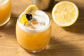 Sweet Homemade Whiskey Amaretto Sour