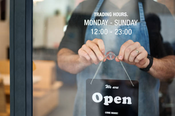 istock Officially open for business 1175589884
