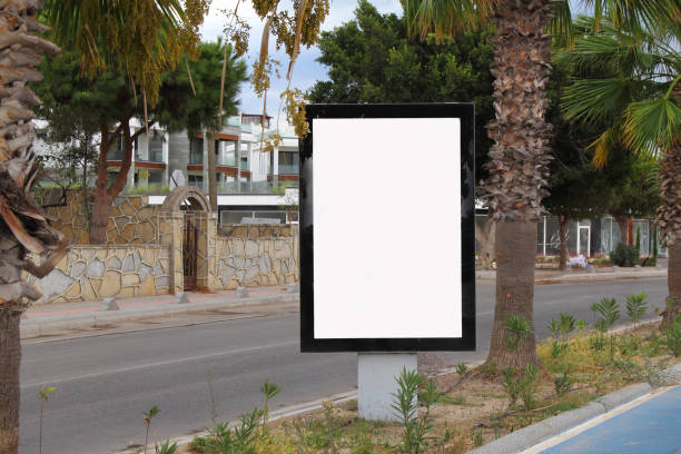 istock Billboard on the street. White background 1175594583