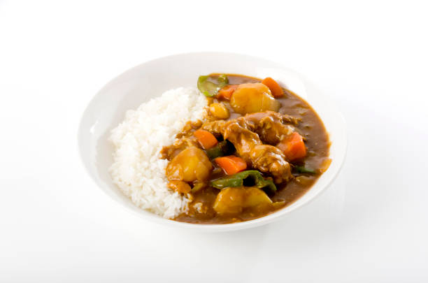 istock Japanese food, Chicken curry with rice 1175598375