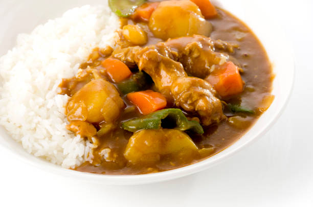 istock Japanese food, Chicken curry with rice 1175598382