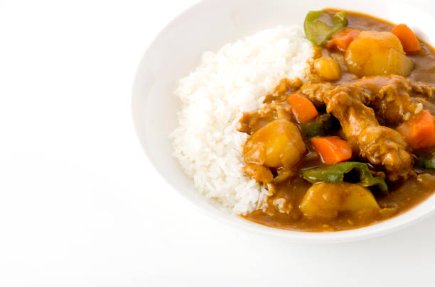 istock Japanese food, Chicken curry with rice 1175598386
