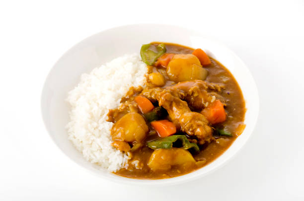 istock Japanese food, Chicken curry with rice 1175598399