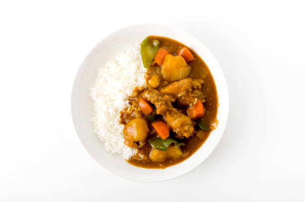 istock Japanese food, Chicken curry with rice 1175598413