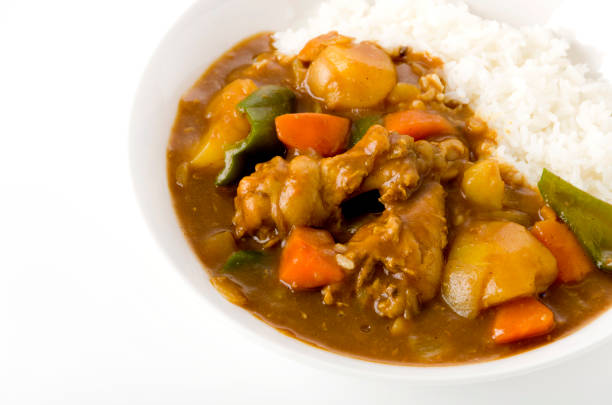istock Japanese food, Chicken curry with rice 1175598442