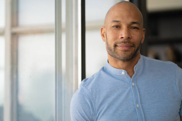 istock Portrait of handsome black man 1175600585