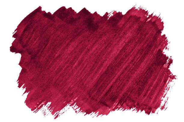 l'acquerello rosso persiano è un colore di tendenza, un luogo isolato con divorzi e confini. - divorces foto e immagini stock