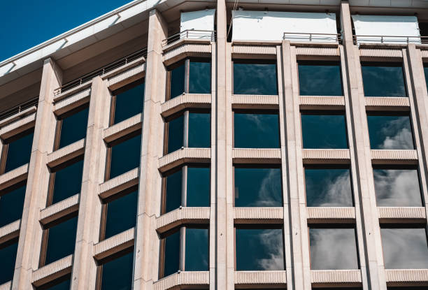 istock Commercial building close up 1175600964