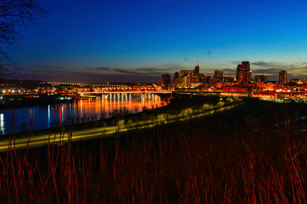 istock St. Paul City Skyline at Sunset from Distant High Angle 1175609949