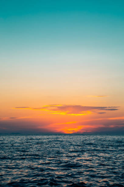 istock Sunset sea in Zadar, Croatia 1175612519