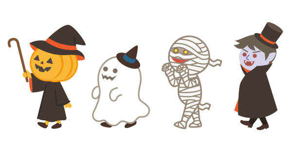 620+ Halloween Parade Stock Illustrations, Royalty-Free Vector Graphics & Clip Art - iStock | Nyc halloween parade, Kids halloween parade, Kawasaki halloween parade