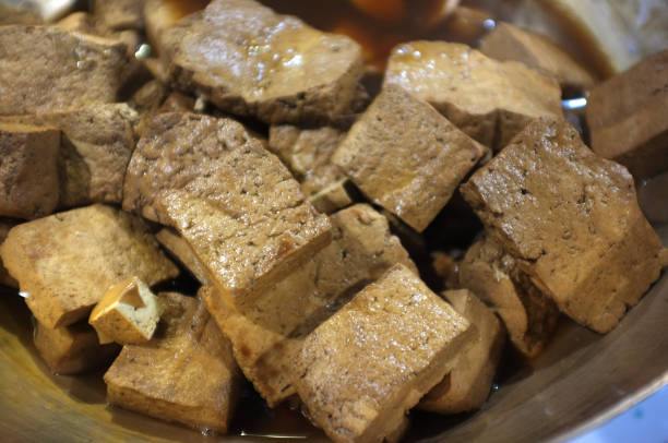 istock Stewed Tofu in Dark Soy Sauce , Thai cuisine 1175615814