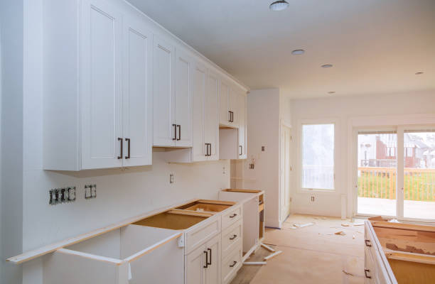 istock Home improvement kitchen view installed in a new kitchen cabinet 1175618139