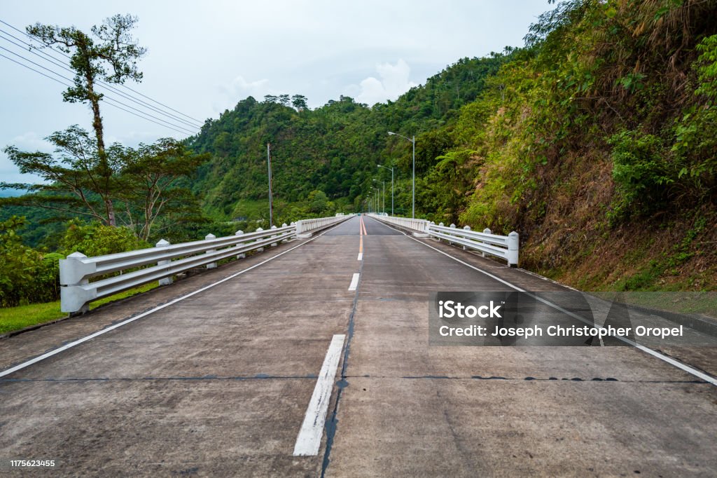 Skyline of Agas Agas Bridge in Leyte, Philippines Bridge - Built Structure Stock Photo