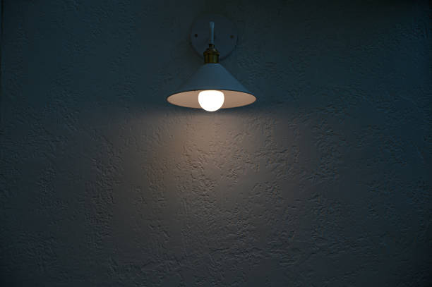 istock Close up light bulbs at the cafe. 1175628545