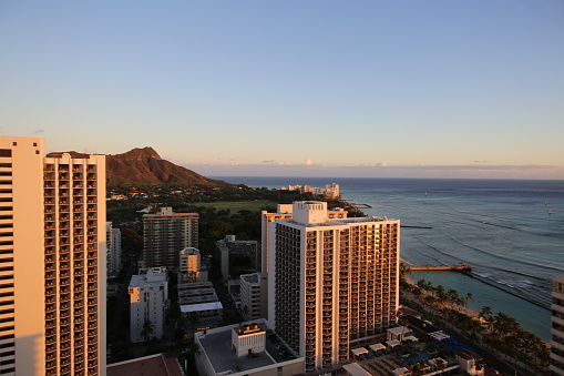 hawaii at sunset