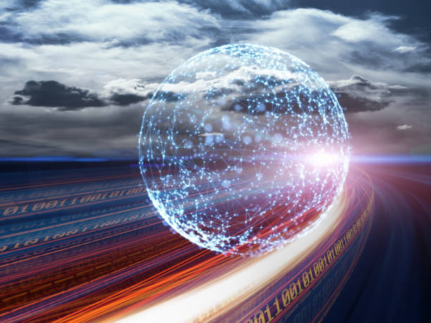 istock Network connection and cloud storage technology concept on modern and smart city 1175637550