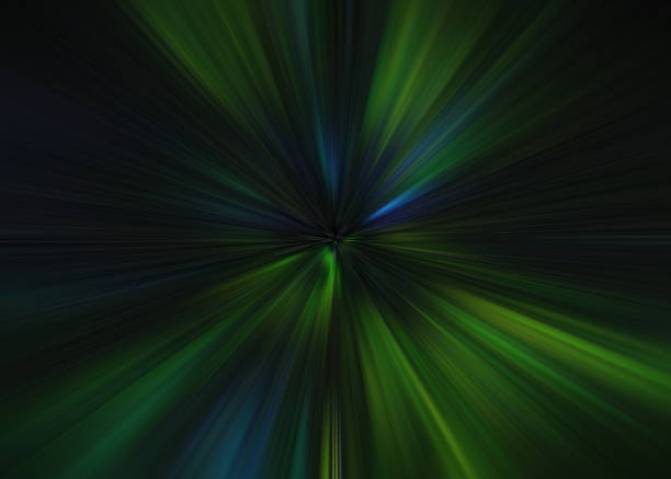 istock Light explosion star with glowing particles and lines. Beautiful abstract rays background. 1175640379