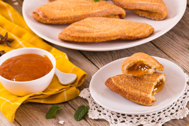 istock Florentines sweet puff pastries. 1175644199