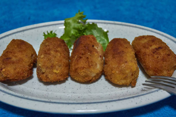 istock plate of croquettes 1175646570