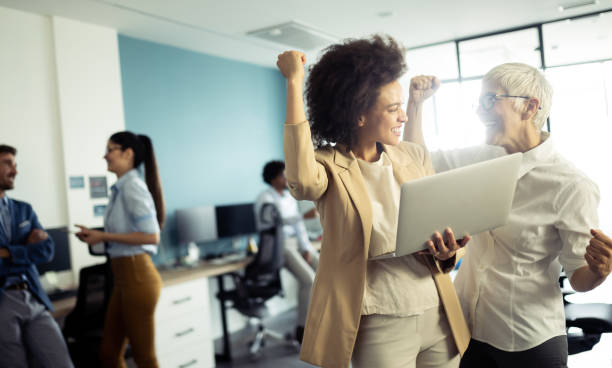 istock Successful business group of people at work in office 1175650234