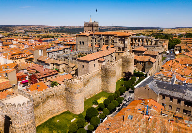 istock Medieval Spanish city Avila 1175651597